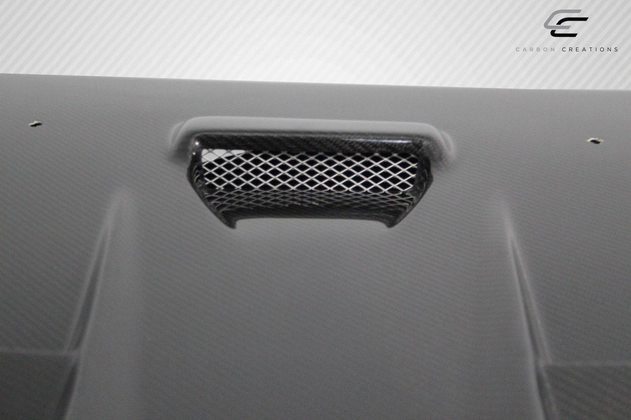 2008-2017 Mitsubishi Lancer Carbon Creations D Spec Carbon Fiber Hood - Image 10