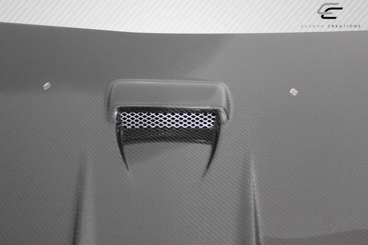 2008-2017 Mitsubishi Lancer Carbon Creations D Spec Carbon Fiber Hood - Image 11