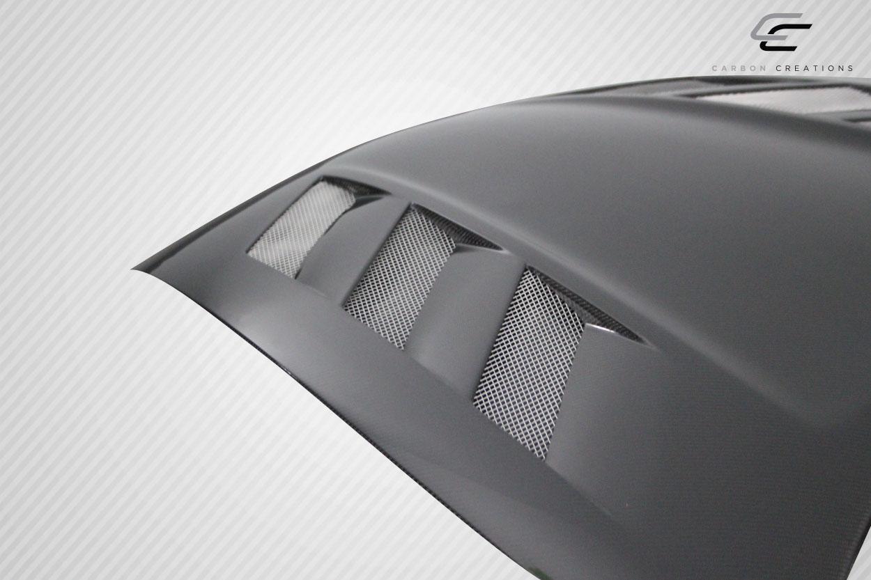 2009-2020 Nissan 370Z Carbon Creations AM-S Carbon Fiber Hood - Image 4