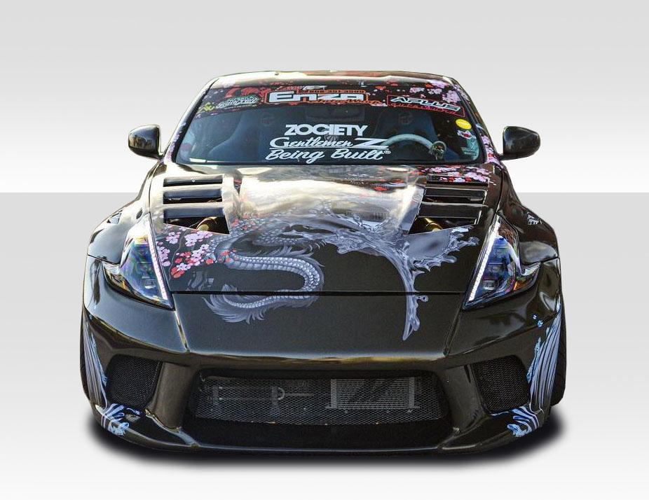 2009-2020 Nissan 370Z Duraflex AM-S Hood - Image 2