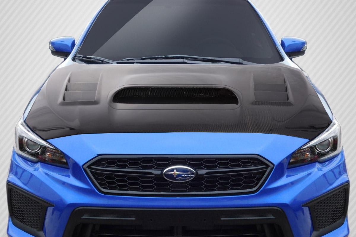 2015-2021 Subaru WRX Carbon Creations C-1 Carbon Fiber Hood - Image 1