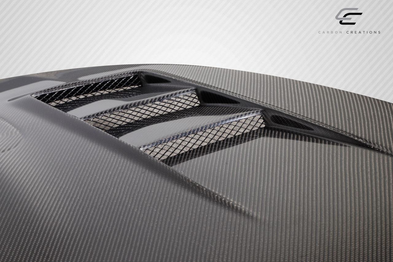 2015-2021 Subaru WRX Carbon Creations C-1 Carbon Fiber Hood - Image 9