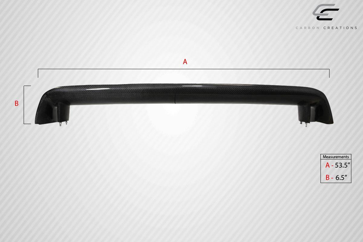 Universal Carbon Creations DriTech Skyline R32 Look Wing Spoiler - 1 Piece - Image 3