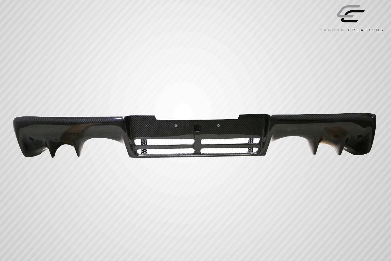 2008-2015 Mitsubishi Lancer Carbon Creations OEM Look Carbon Fiber Rear Lip - Image 2
