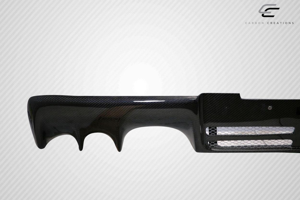 2008-2015 Mitsubishi Lancer Carbon Creations OEM Look Carbon Fiber Rear Lip - Image 3