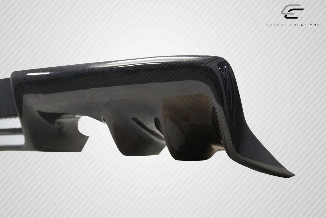 2008-2015 Mitsubishi Lancer Carbon Creations OEM Look Carbon Fiber Rear Lip - Image 4