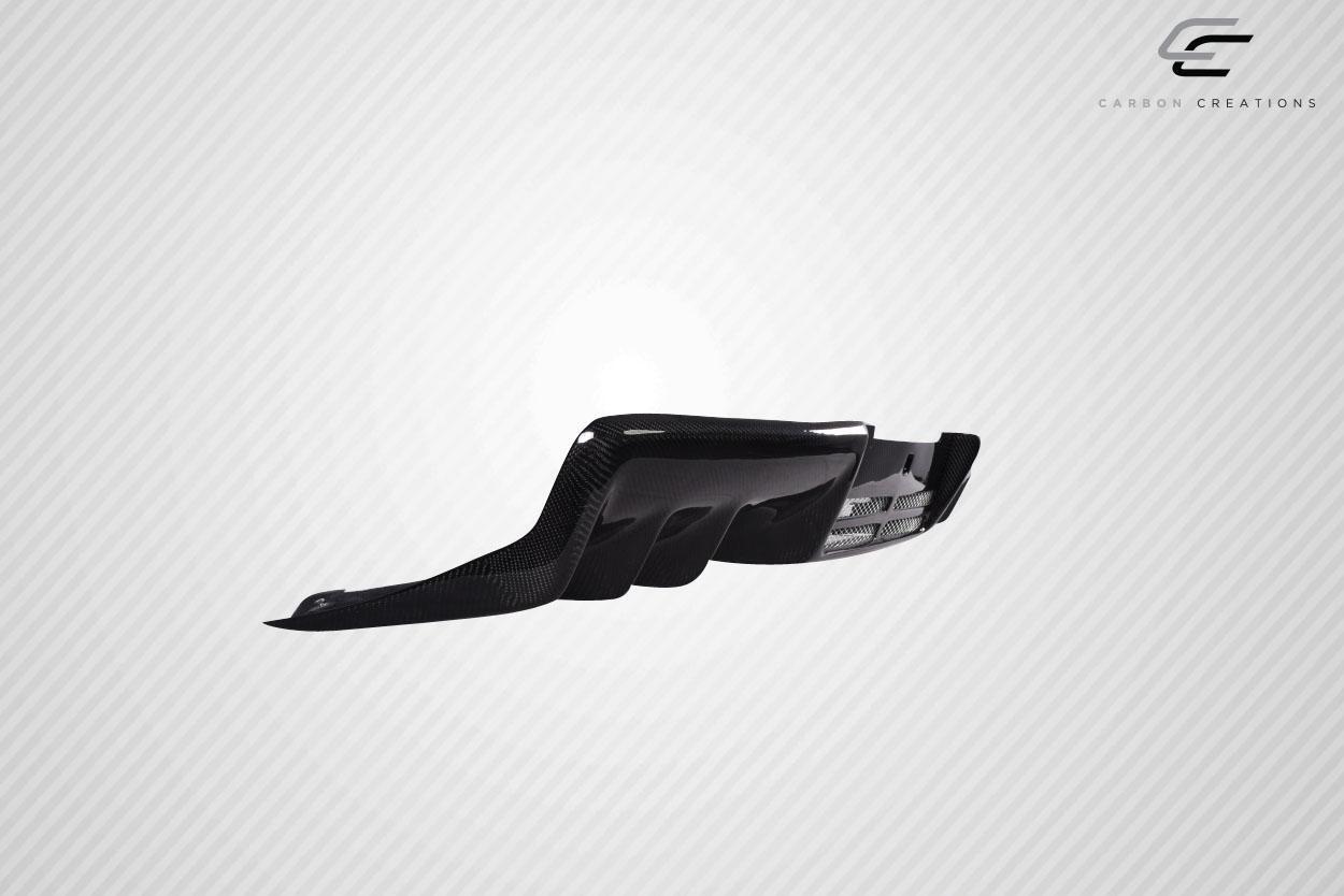 2008-2015 Mitsubishi Lancer Carbon Creations OEM Look Carbon Fiber Rear Lip - Image 8