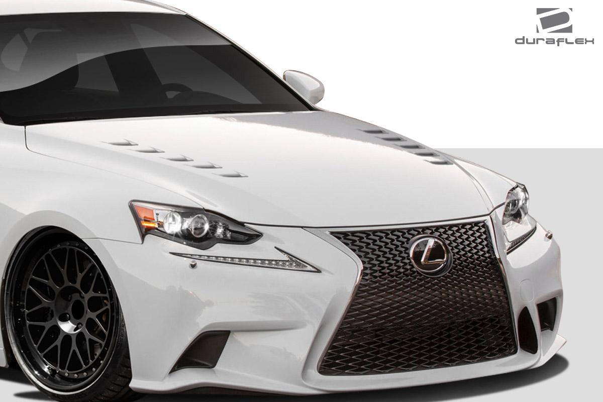 2014-2016 Lexus IS Duraflex Bolt Hood - Image 2