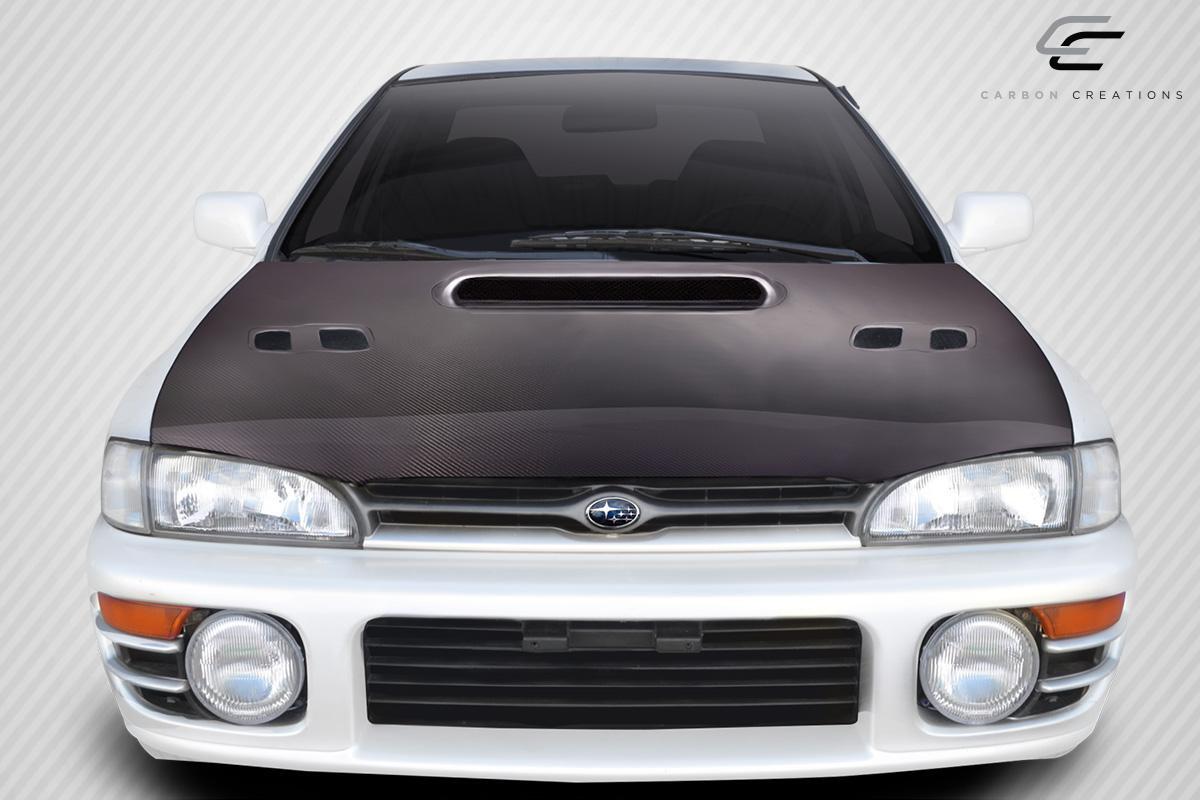 1993-2001 Subaru Impreza Carbon Creations STI Carbon Fiber Hood - Image 1