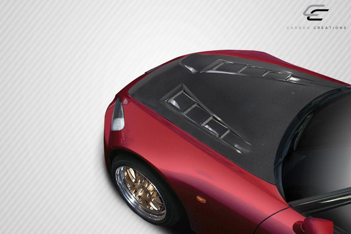 2000-2009 Honda S2000 Carbon Creations Type M Carbon Fiber Hood - Image 3