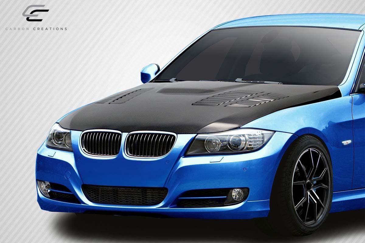 2009-2011 BMW 3 Series Carbon Creations GTR Carbon Fiber Hood - Image 2