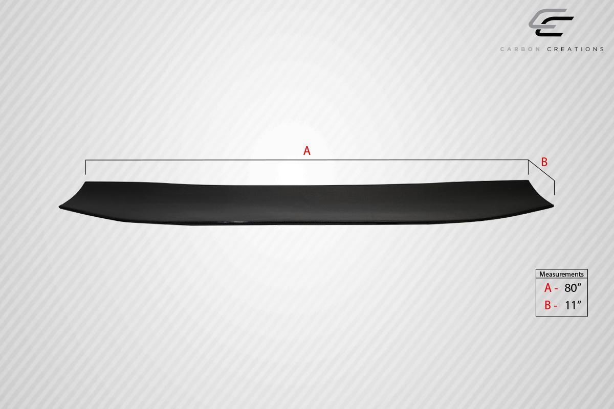 Universal 80" Carbon Creations VRX Air Foil Blade ( includes 2 brackets only, stands and end caps sold separately ) - 3 Piece - Image 2