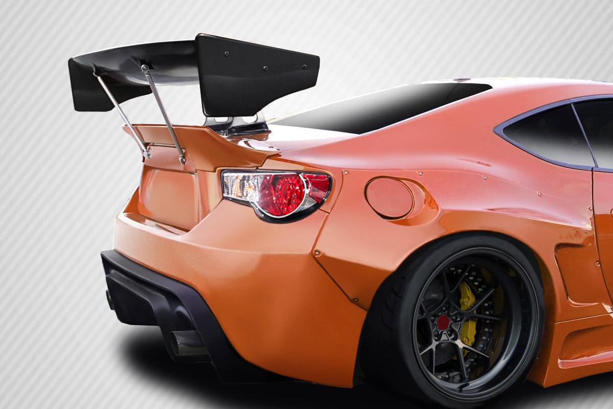 2013-2020 Scion FRS Carbon Creations GT500 V3 Carbon Fiber Rear Wing - Image 2