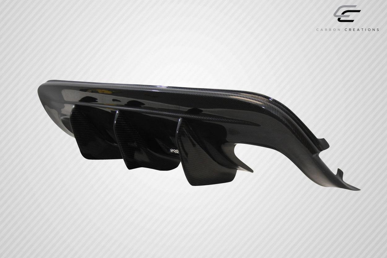 2008-2014 BMW X6M Carbon Creations AK-M Carbon Fiber Rear Lip - Image 3