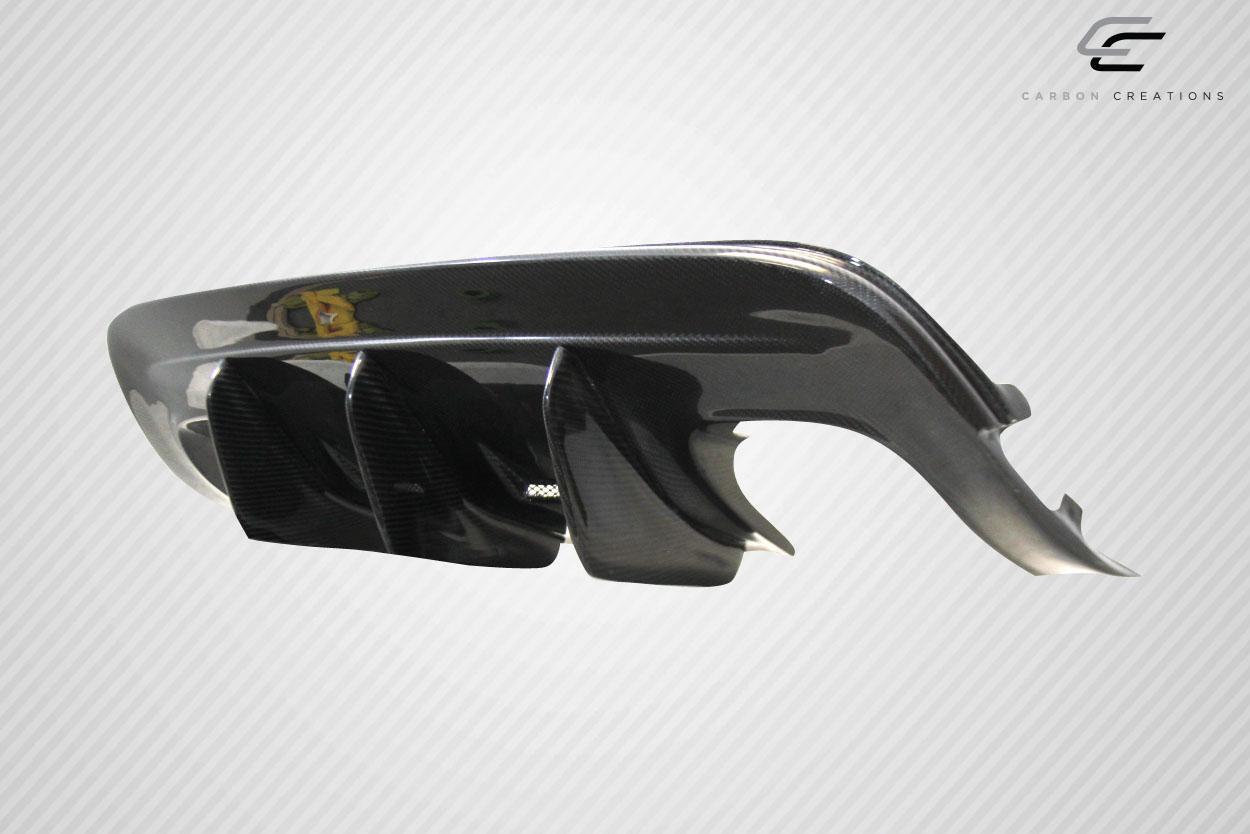 2008-2014 BMW X6M Carbon Creations AK-M Carbon Fiber Rear Lip - Image 4