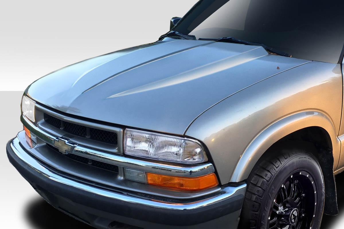 1994-2004 Chevrolet S-10 Duraflex 3" Cowl Hood - Image 2