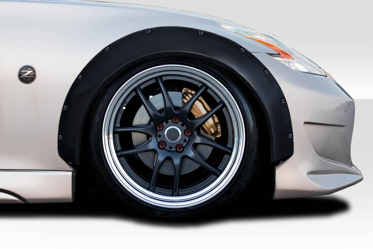 Universal Duraflex Glider V1 2.7" Fender Flares - 2 Piece - Image 1