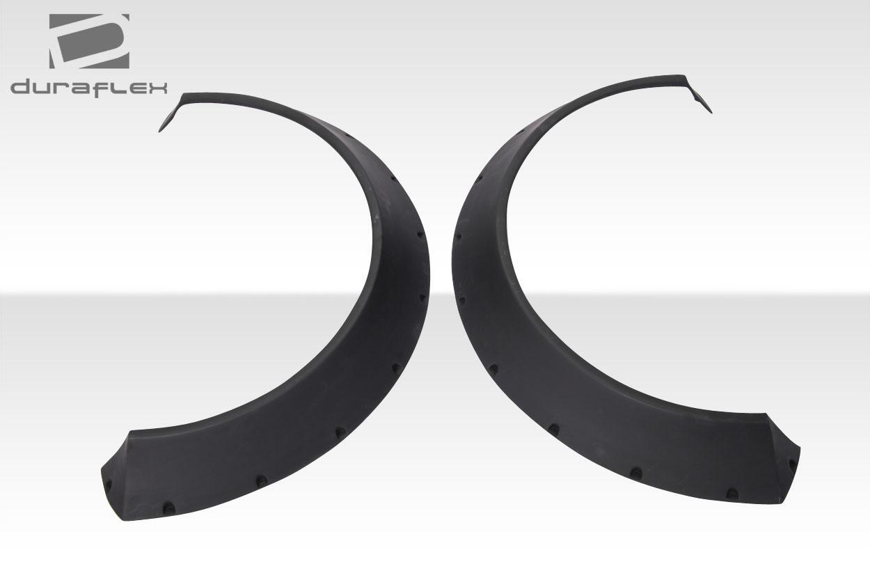 Universal Duraflex Glider V1 2.7" Fender Flares - 2 Piece - Image 4