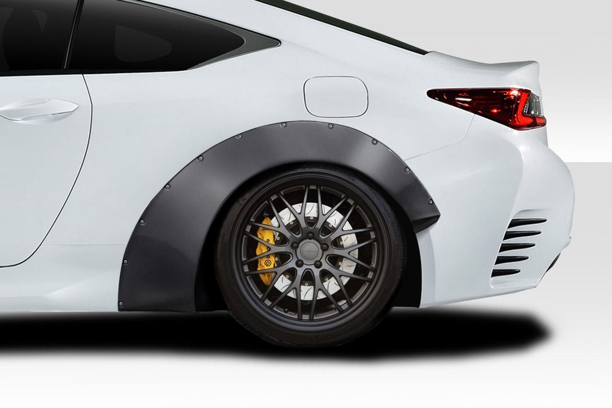 Universal Duraflex Slider V2 4.7" Fender Flares - 2 piece - Image 1