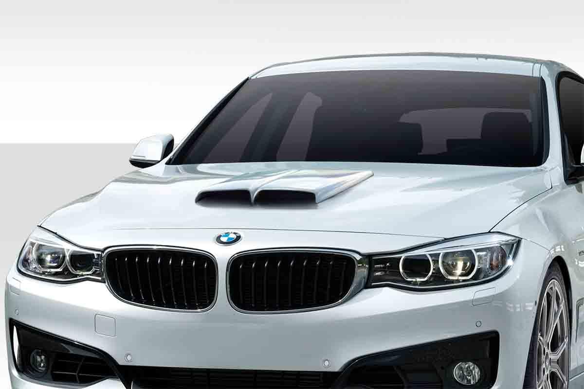 Universal Duraflex Dual Ram Air Hood Scoop - 1 Piece - Image 2