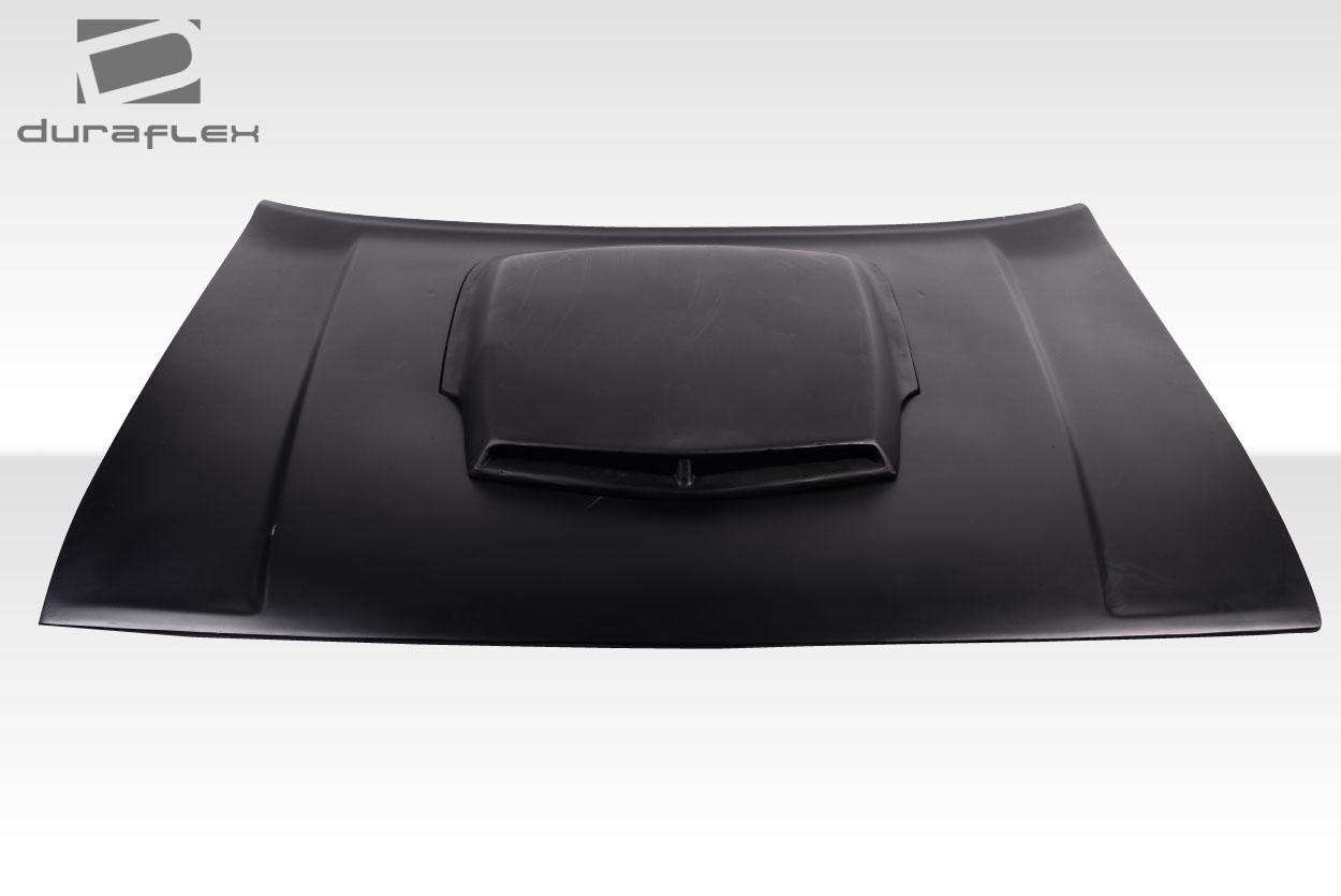 2008-2023 Dodge Challenger Duraflex TA Look Hood - Image 4