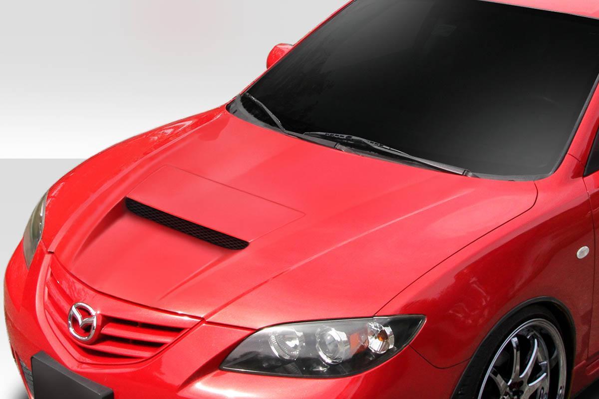 2004-2008 Mazda 3 Duraflex M-Speed Hood - Image 2