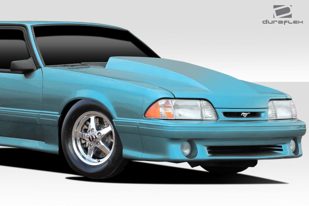 1987-1993 Ford Mustang Duraflex Cowl Hood - Image 2