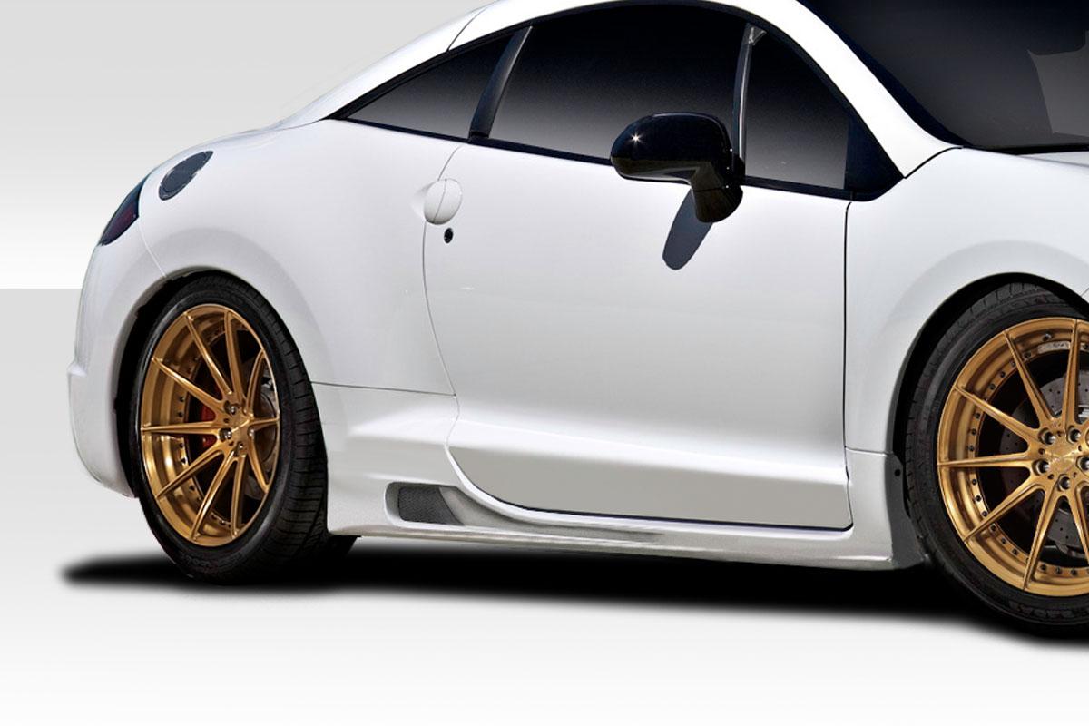 2006-2012 Mitsubishi Eclipse Duraflex Gator Side Skirts - Image 1