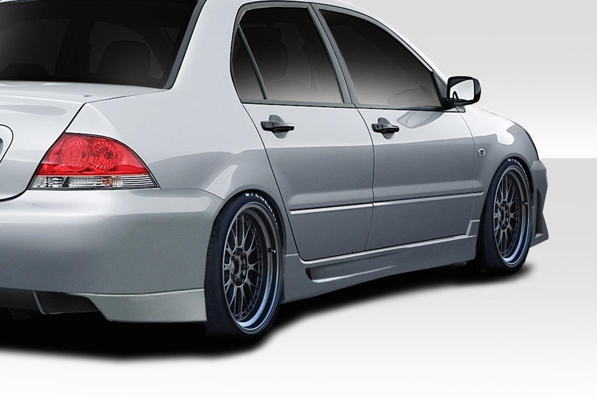 2002-2007 Mitsubishi Lancer Duraflex Trackstar Side Skirts - Image 1