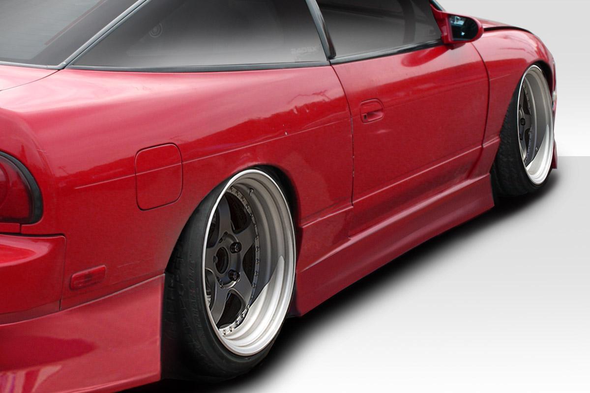 1989-1994 Nissan 240SX Duraflex Bloodsport Side Skirts - Image 1