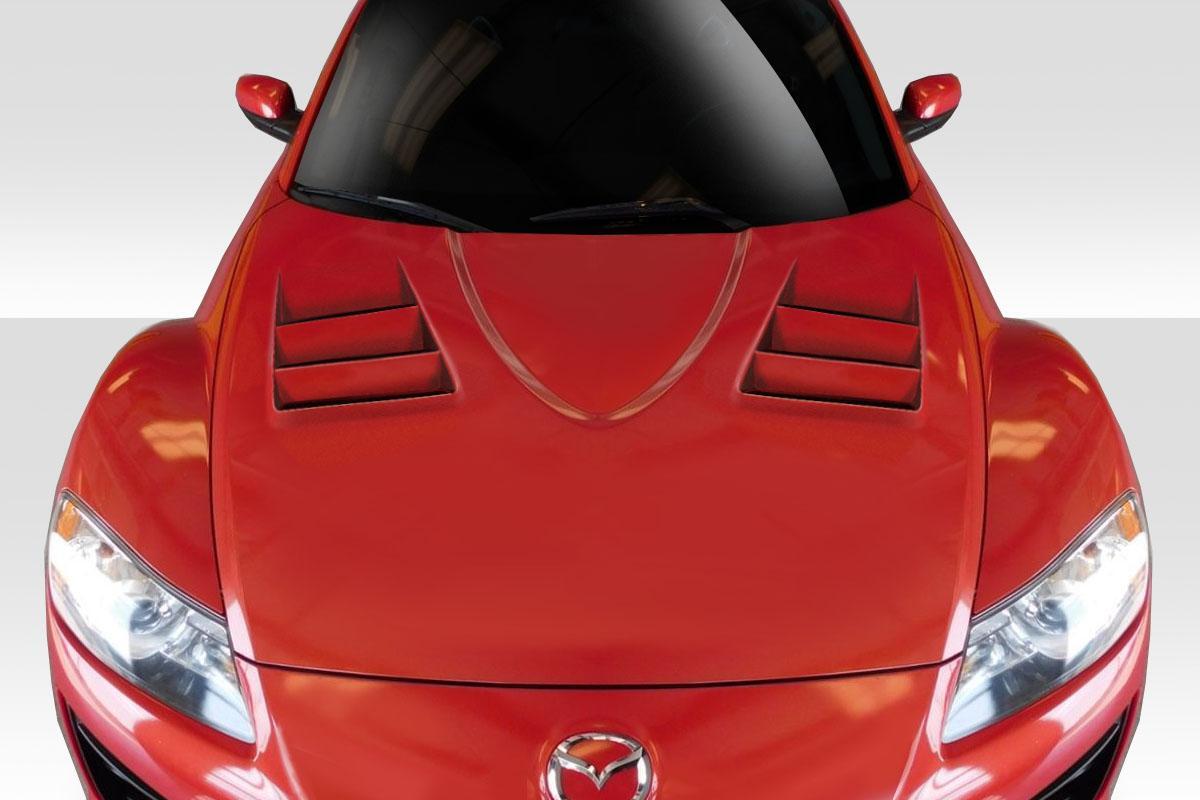 2004-2008 Mazda RX8 Duraflex Vader Hood - Image 1