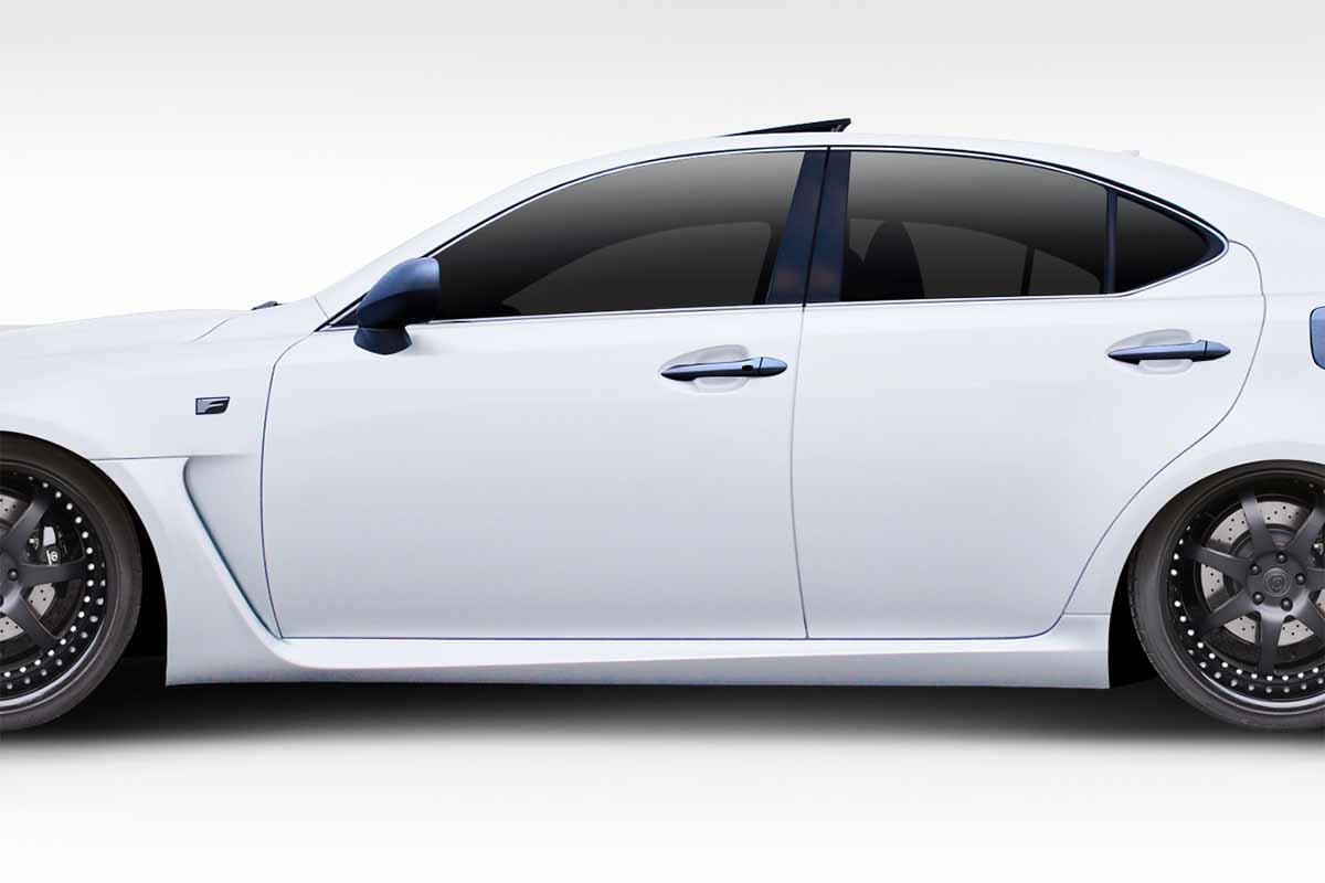 2008-2014 Lexus IS-F Duraflex W-1 Side Skirts - Image 1