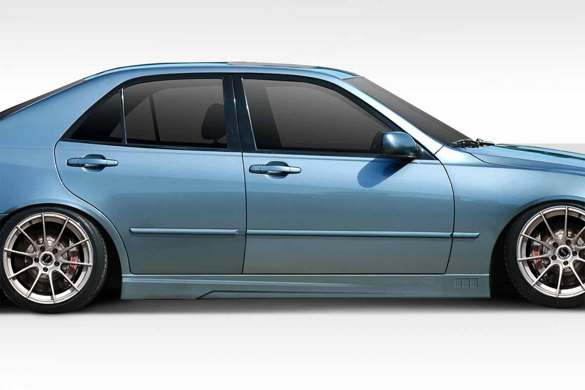 2000-2005 Lexus IS Duraflex H-Spec Side Skirts - Image 1
