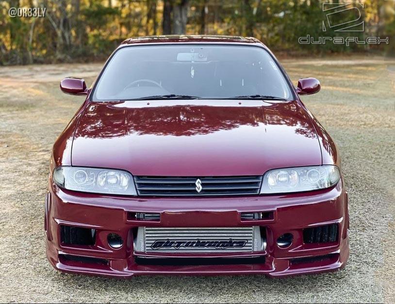 1995-1998 Nissan Skyline Duraflex N-1 Front Bumper - Image 2