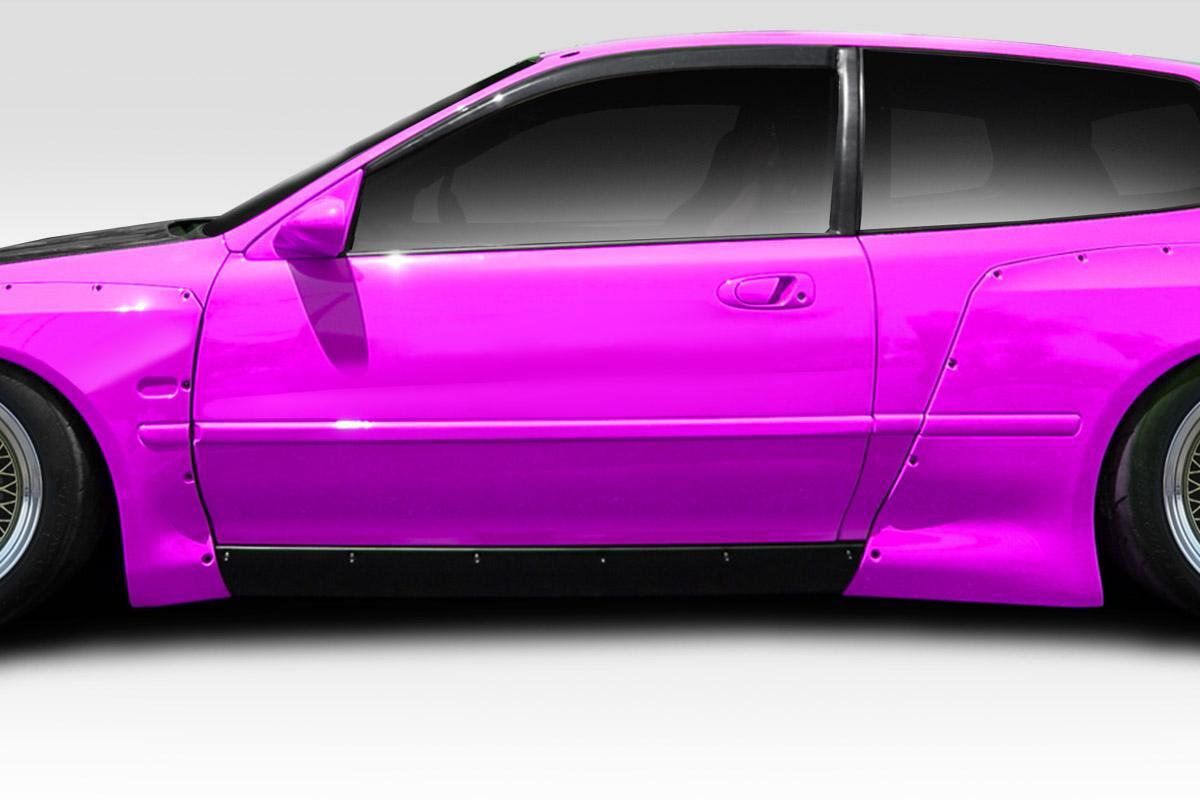 1992-1995 Honda Civic Duraflex TKO RBS Side Skirts - Image 1