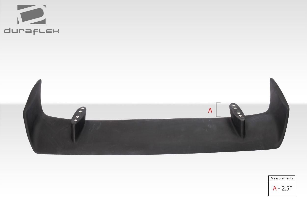 Universal Duraflex Ultra Power Wing Spoiler - 1 Piece - Image 10
