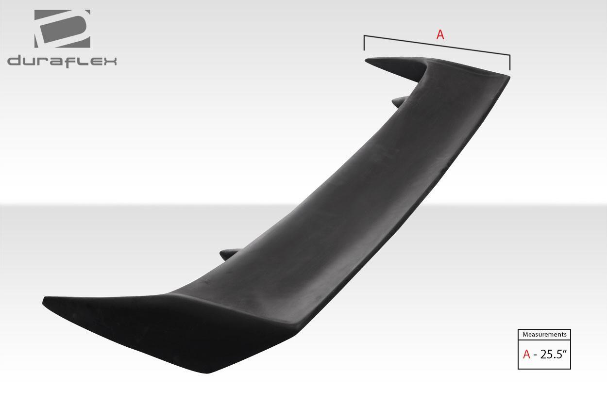 Universal Duraflex Ultra Power Wing Spoiler - 1 Piece - Image 9