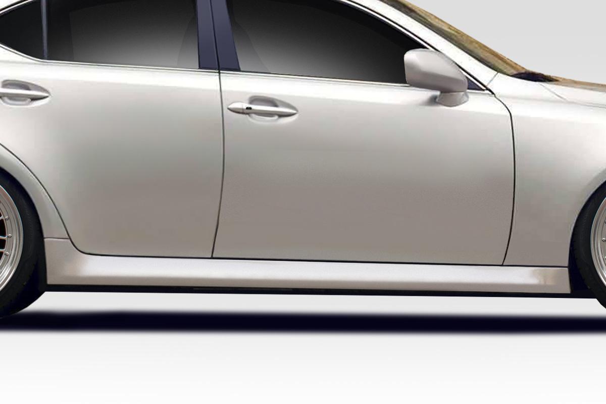 2006-2013 Lexus IS Duraflex V Speed Side Skirts - Image 1