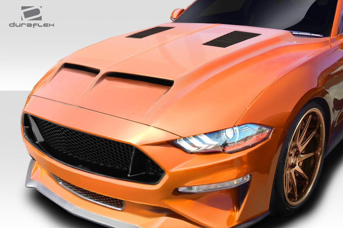2018-2023 Ford Mustang Duraflex GT500 Hood - Image 2