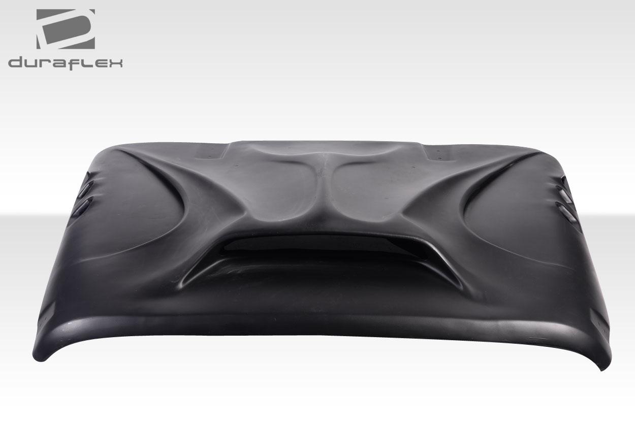 2007-2018 Jeep Wrangler Duraflex Predator Hood - Image 3