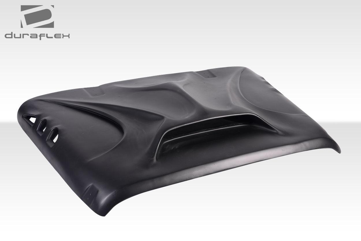 2007-2018 Jeep Wrangler Duraflex Predator Hood - Image 4