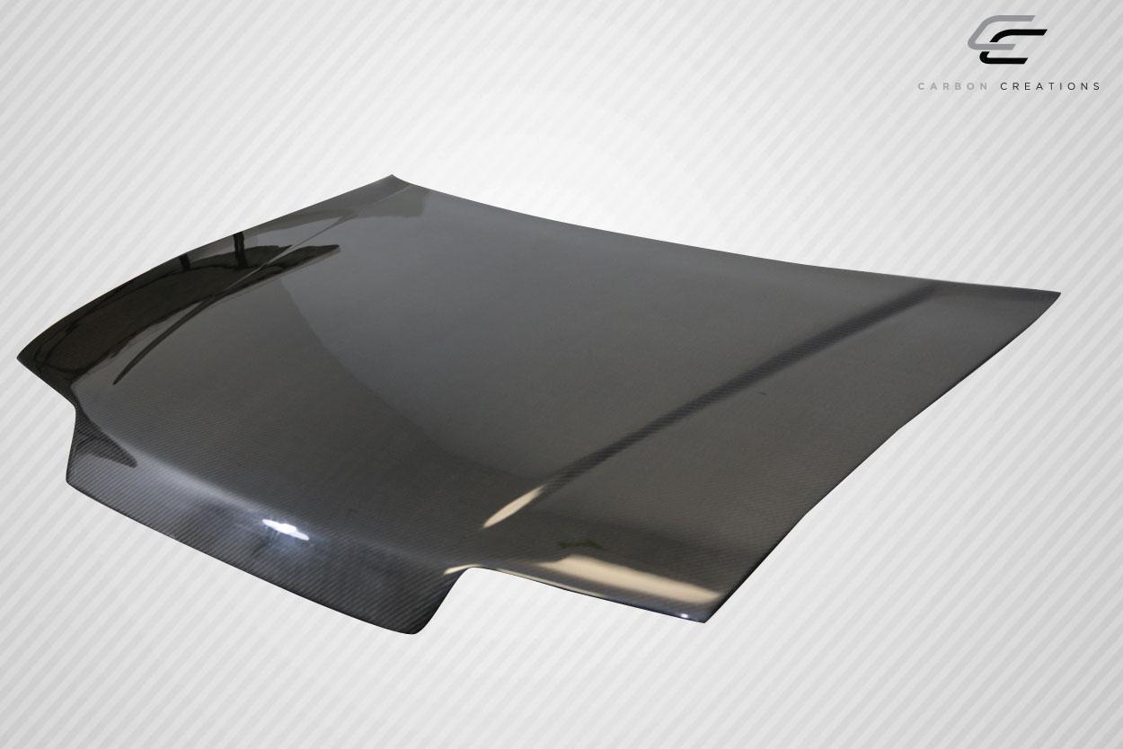 1988-1991 Honda Civic Carbon Creations SiR Look Carbon Fiber Hood - Image 4