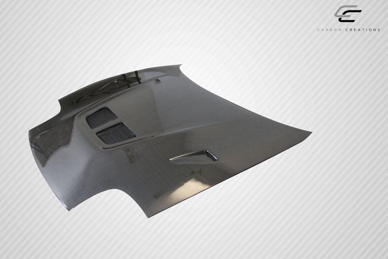 1991-1993 Mitsubishi 3000GT Carbon Creations EVO Carbon Fiber Hood - Image 3