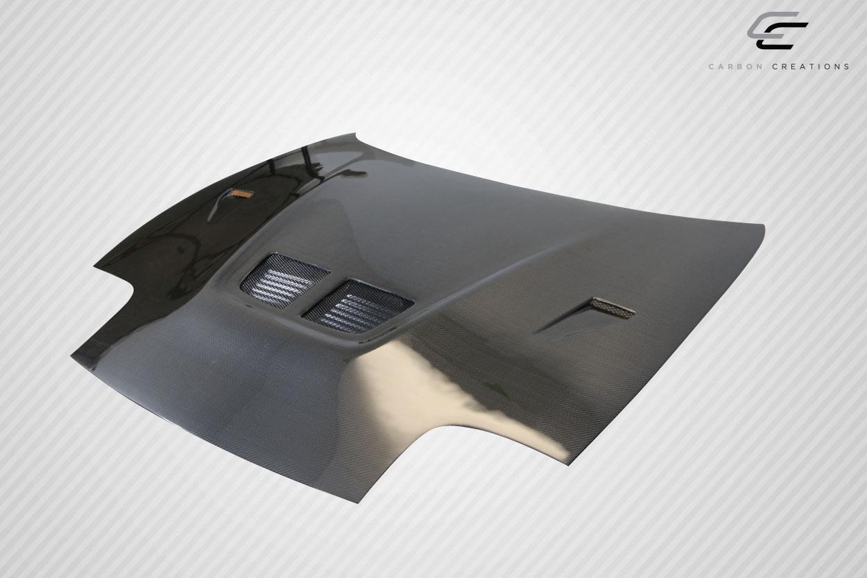 1991-1993 Mitsubishi 3000GT Carbon Creations EVO Carbon Fiber Hood - Image 4