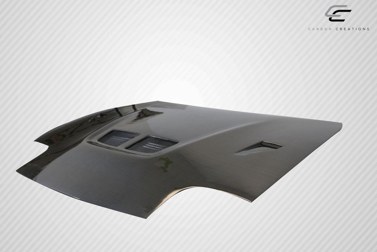 1991-1993 Mitsubishi 3000GT Carbon Creations EVO Carbon Fiber Hood - Image 5