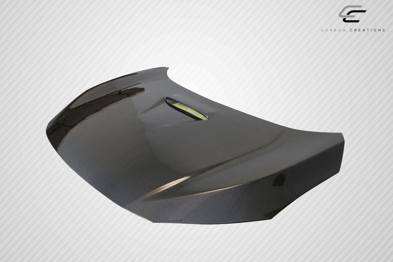 2017-2021 Honda Civic Type R Carbon Creations OEM Look Carbon Fiber Hood - Image 3