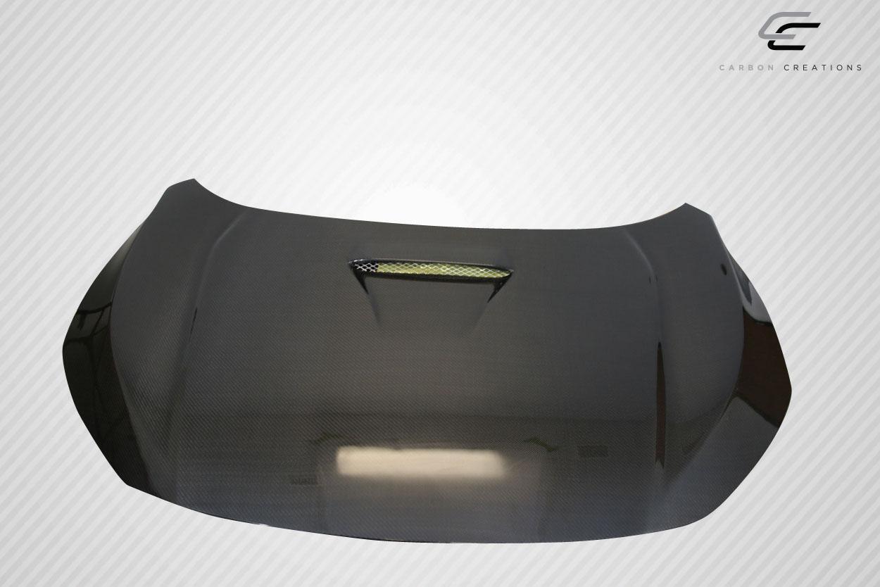 2017-2021 Honda Civic Type R Carbon Creations OEM Look Carbon Fiber Hood - Image 5