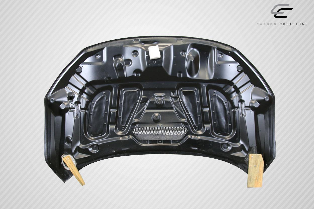 2017-2021 Honda Civic Type R Carbon Creations OEM Look Carbon Fiber Hood - Image 6