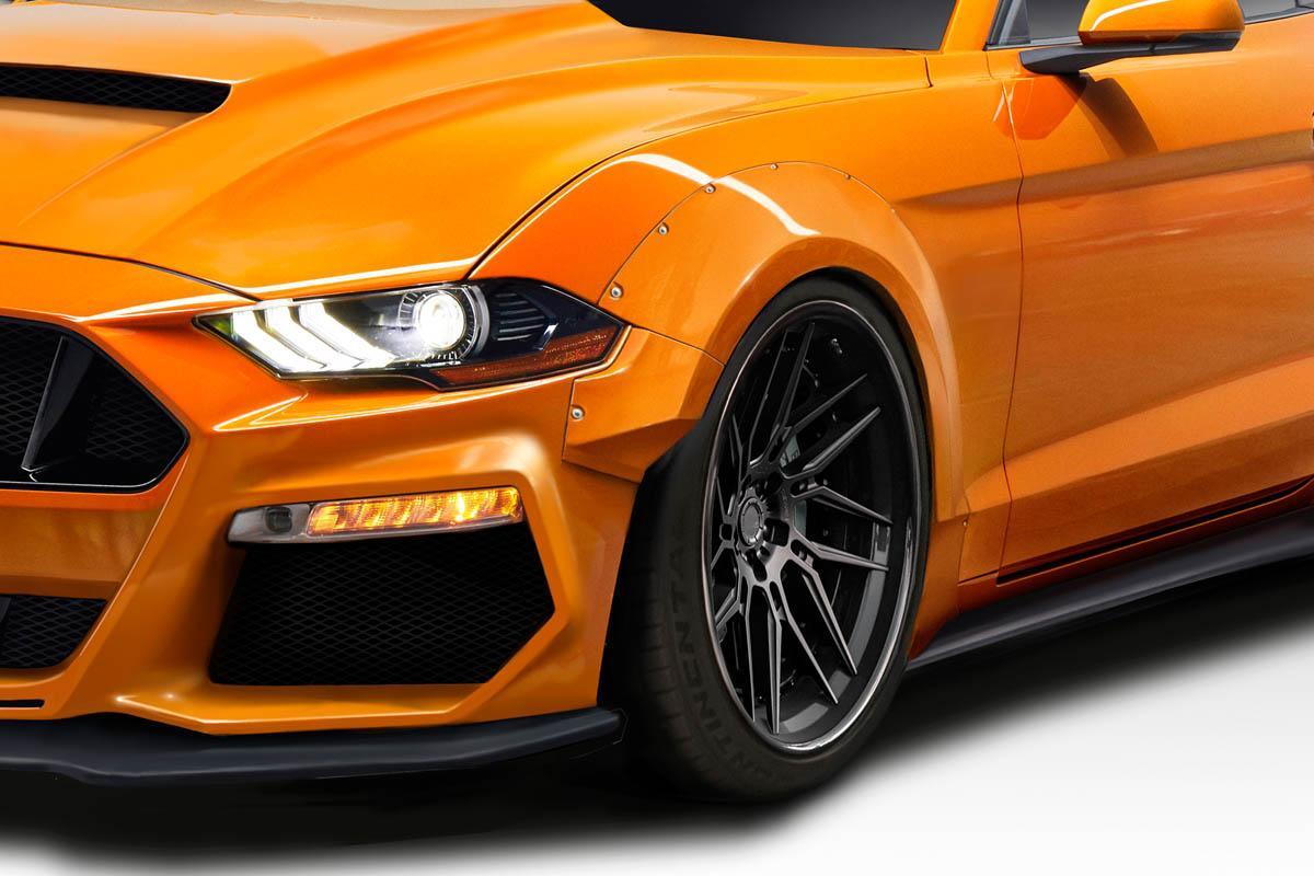 2018-2023 Ford Mustang Duraflex Grid Fender Flare - Image 2