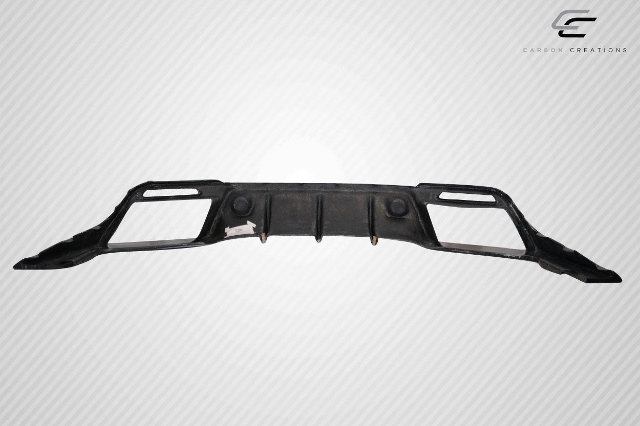 2018-2023 Ford Mustang Carbon Creations Grid Carbon Fiber Rear Lip - Image 7